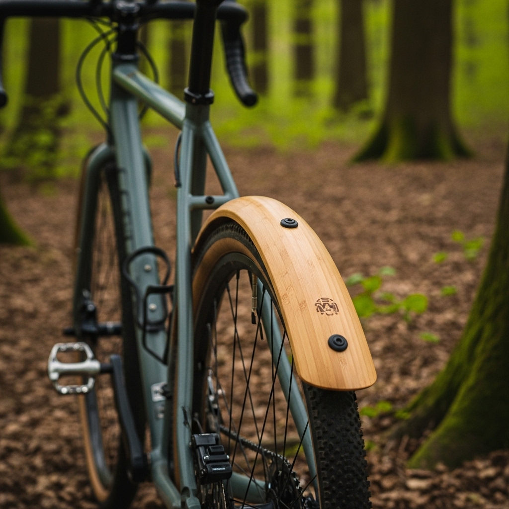 Schutzblech Eiche Matt mit Gravur